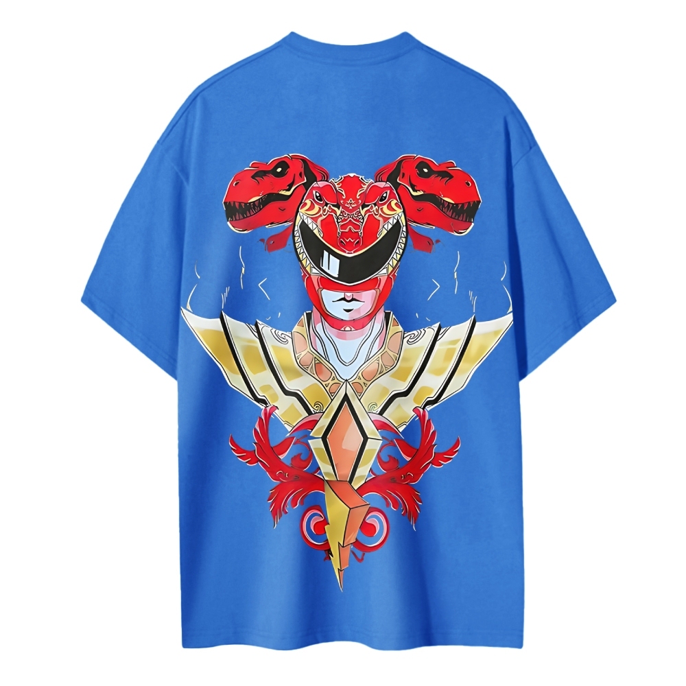 Power Rangers Printed Unisex Cotton T-shirt