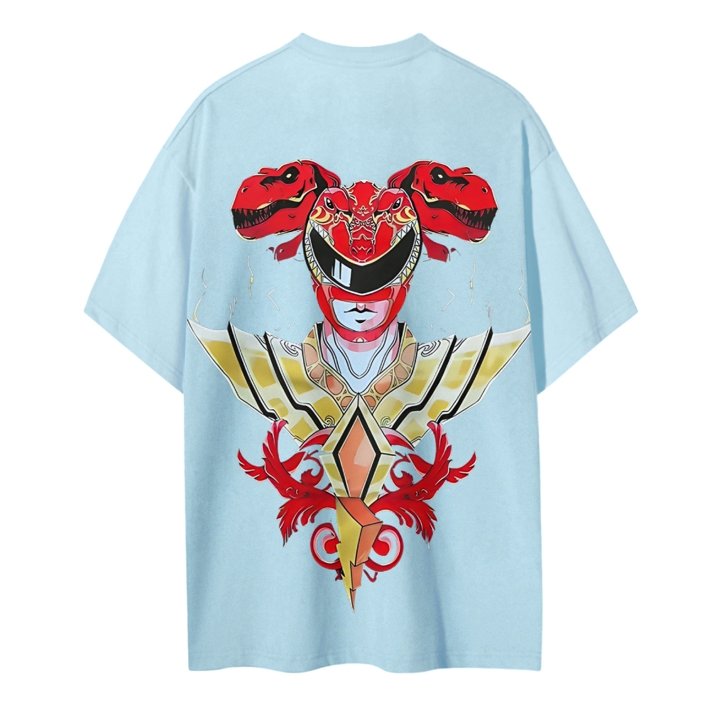 Power Rangers Printed Unisex Cotton T-shirt