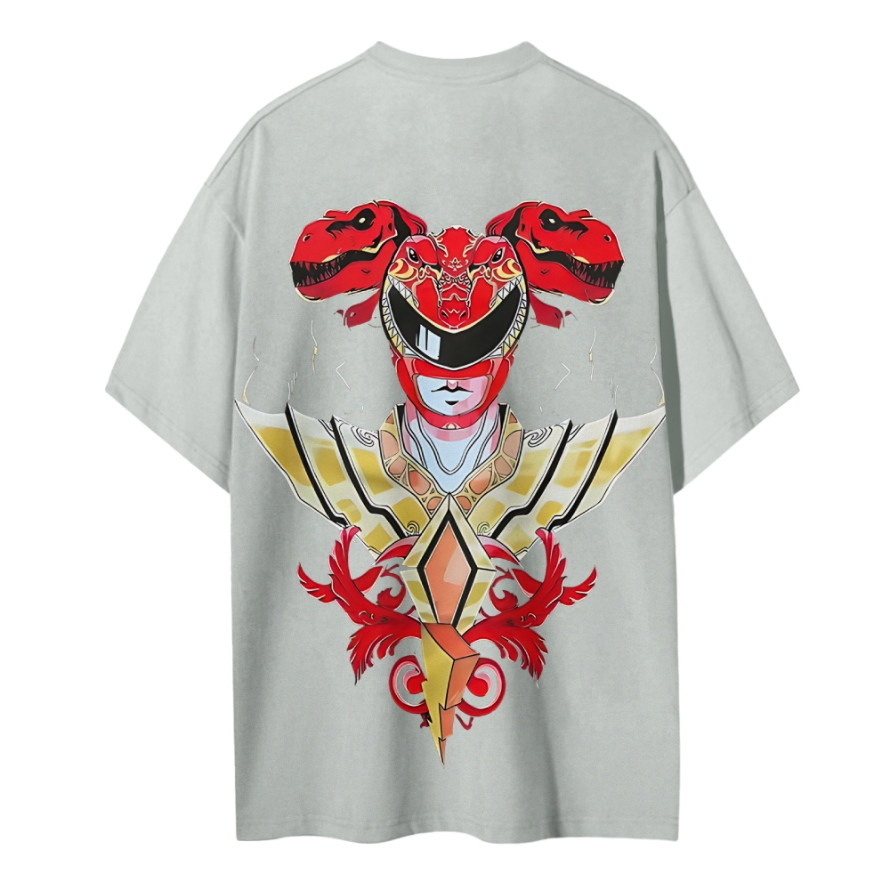 Power Rangers Printed Unisex Cotton T-shirt
