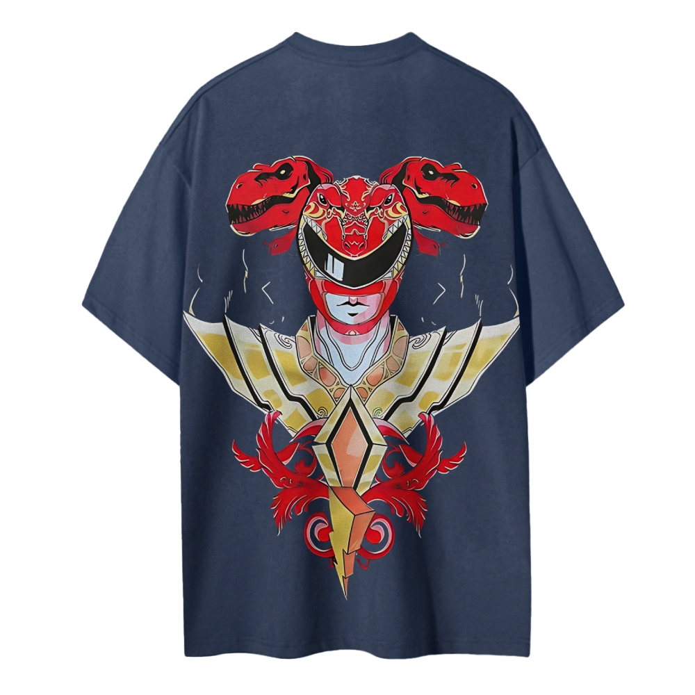Power Rangers Printed Unisex Cotton T-shirt