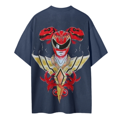 Power Rangers Printed Unisex Cotton T-shirt