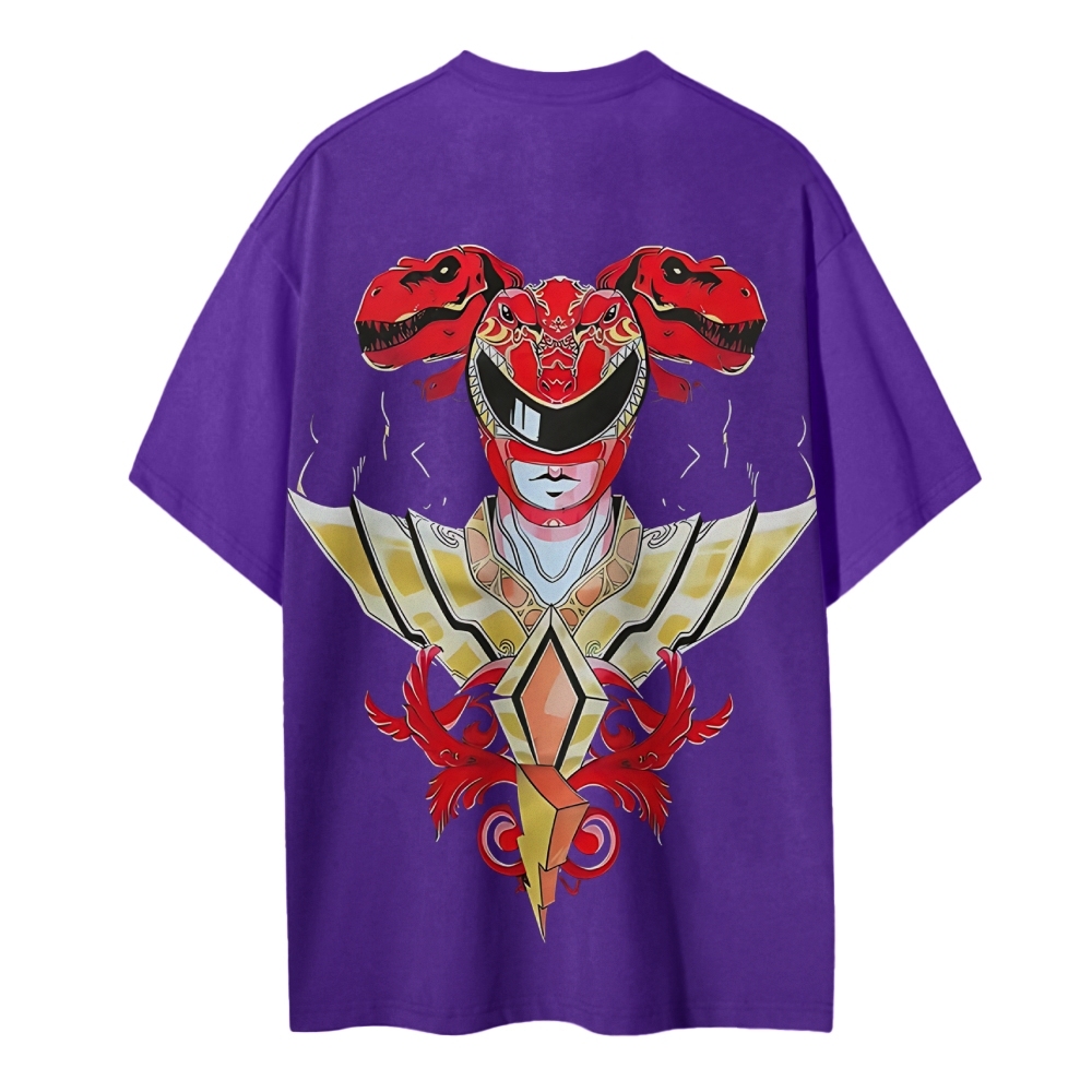 Power Rangers Printed Unisex Cotton T-shirt