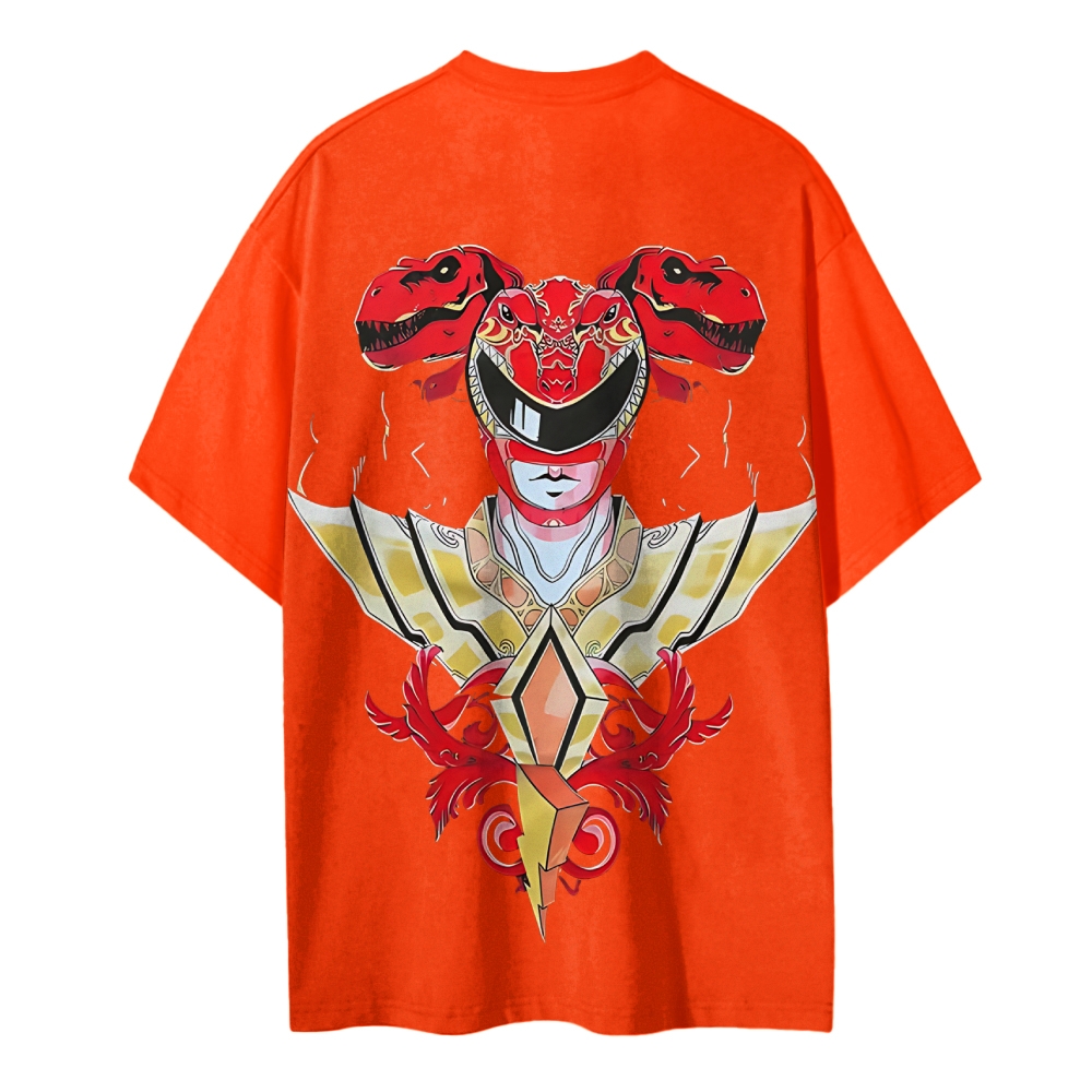 Power Rangers Printed Unisex Cotton T-shirt