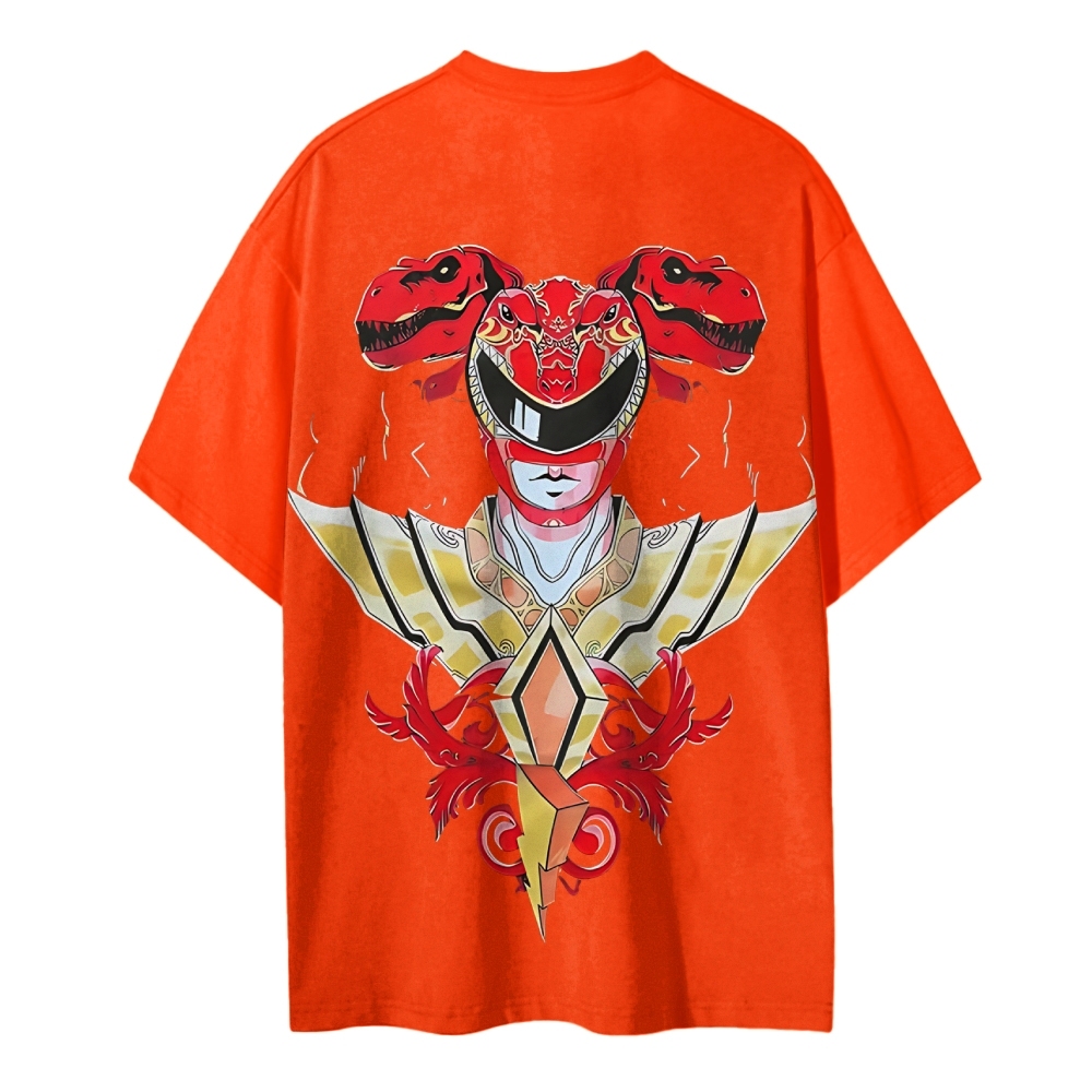 Power Rangers Printed Unisex Cotton T-shirt