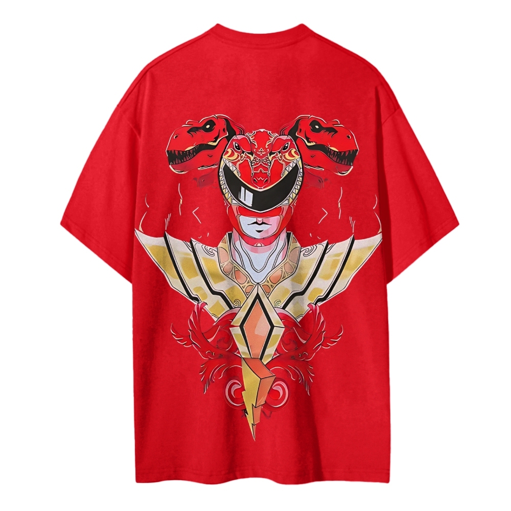 Power Rangers Printed Unisex Cotton T-shirt