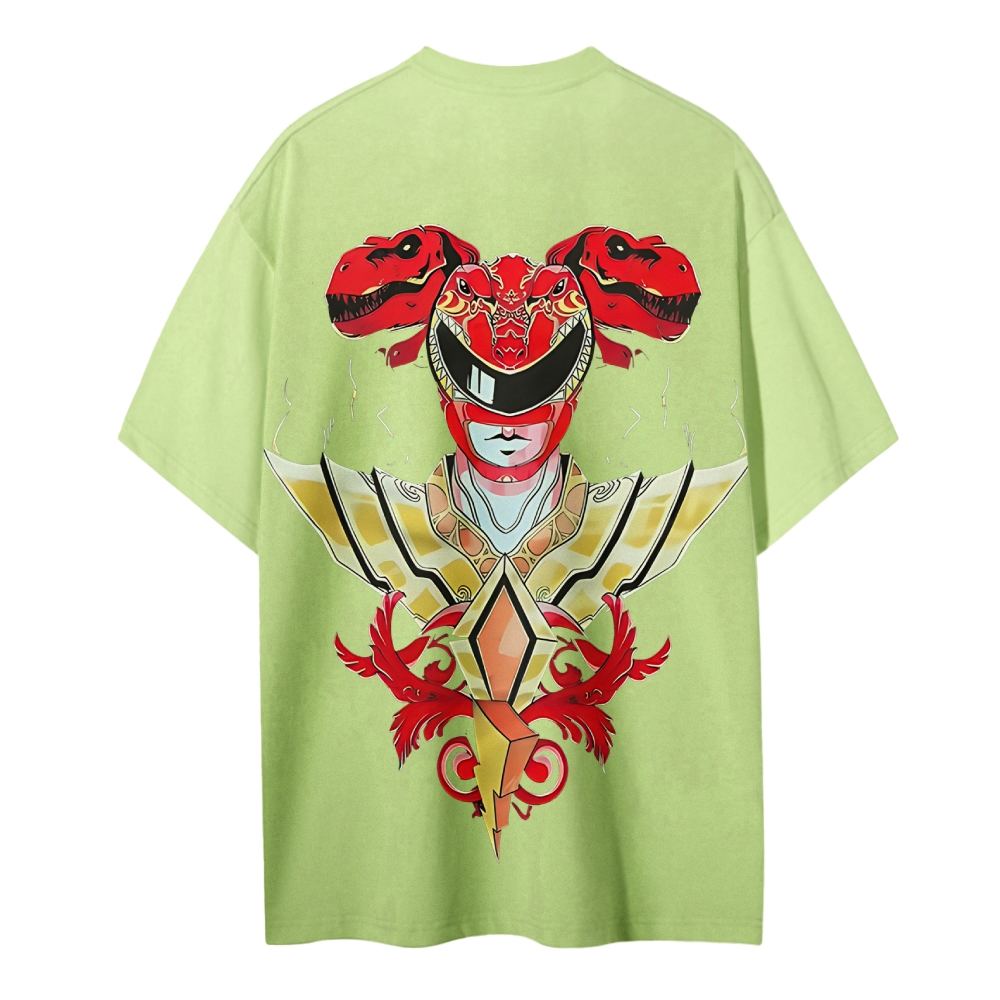 Power Rangers Printed Unisex Cotton T-shirt