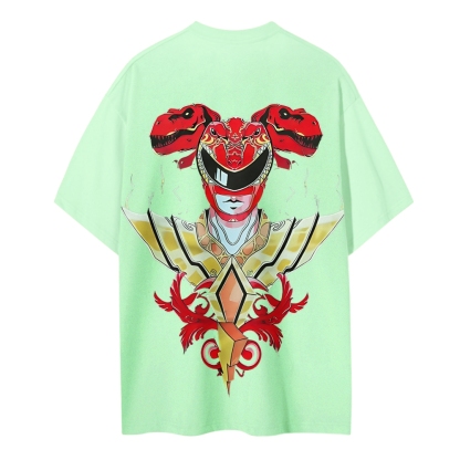 Power Rangers Printed Unisex Cotton T-shirt