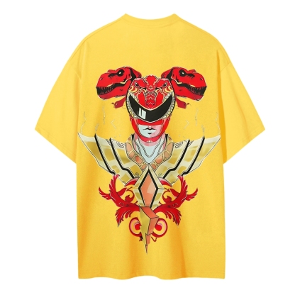 Power Rangers Printed Unisex Cotton T-shirt