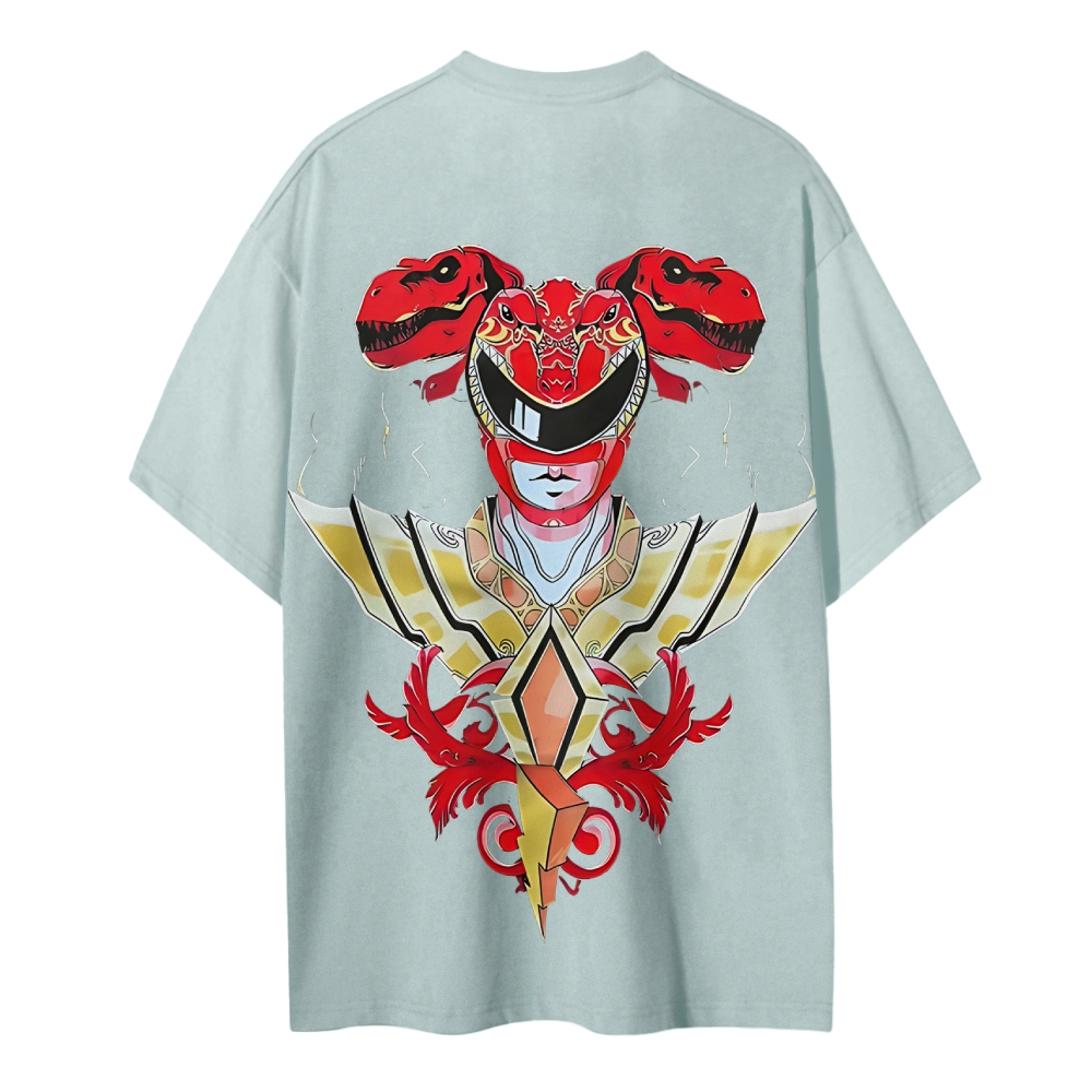 Power Rangers Printed Unisex Cotton T-shirt
