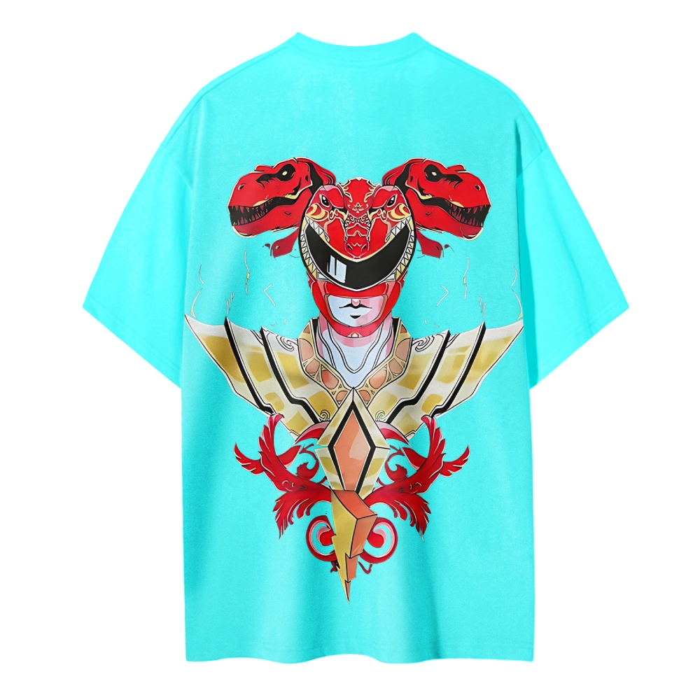 Power Rangers Printed Unisex Cotton T-shirt