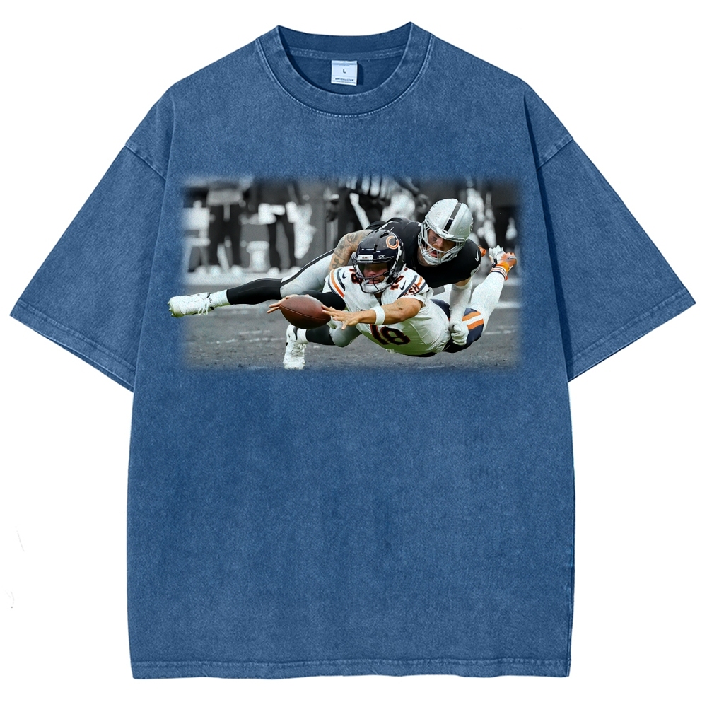 Unisex Fit Washed T-Shirt | Caleb Williams