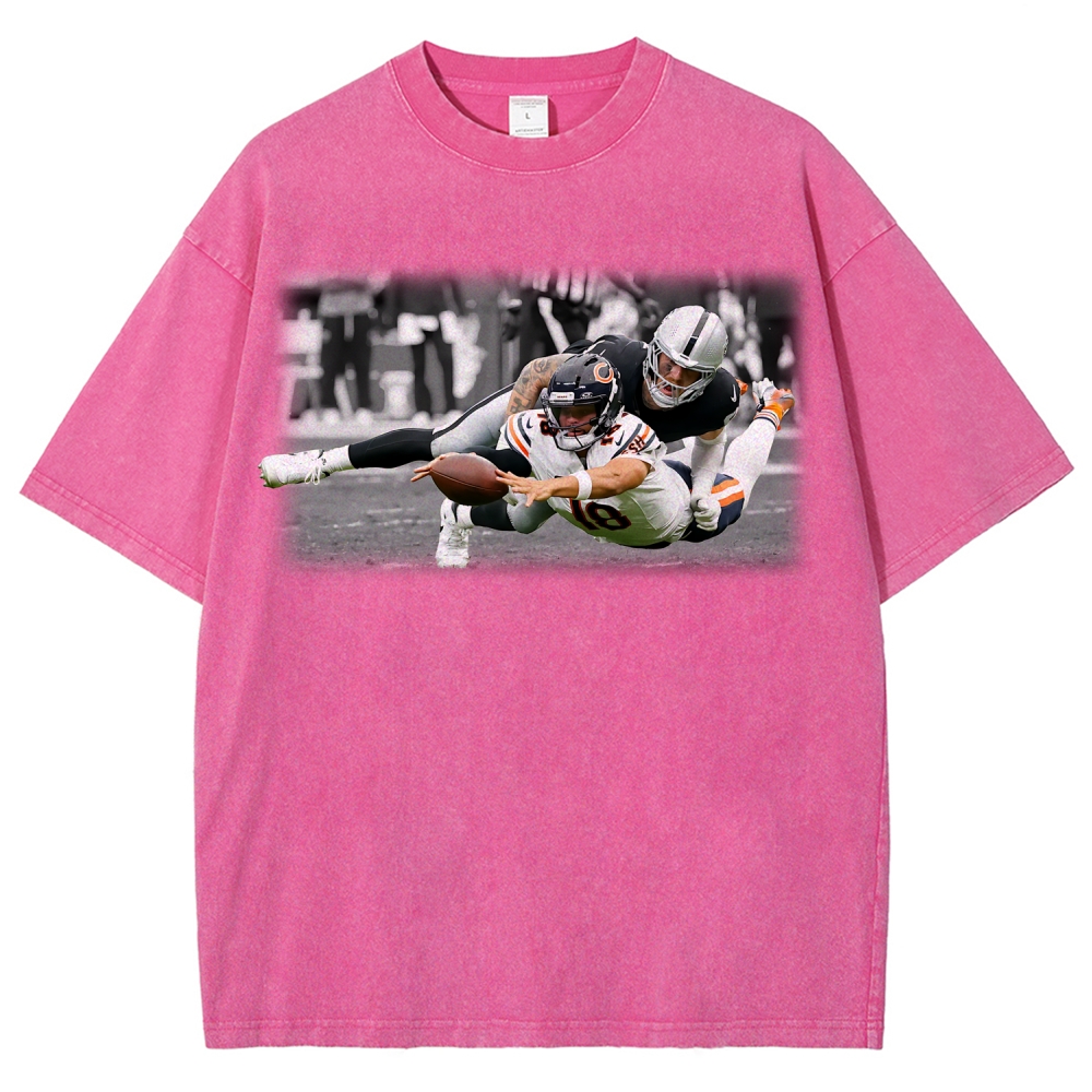 Unisex Fit Washed T-Shirt | Caleb Williams