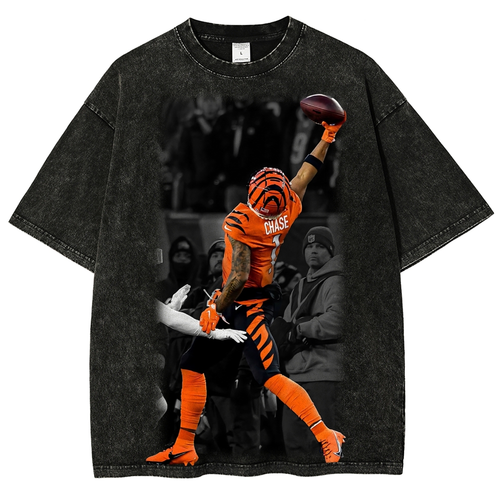 Ja'Marr Chase | Unisex Fit Washed T-Shirt