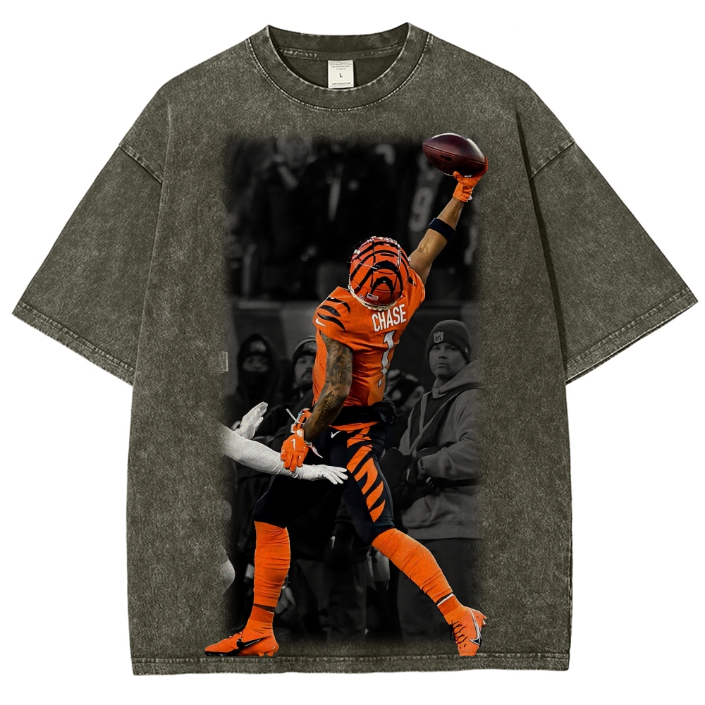 Ja'Marr Chase | Unisex Fit Washed T-Shirt