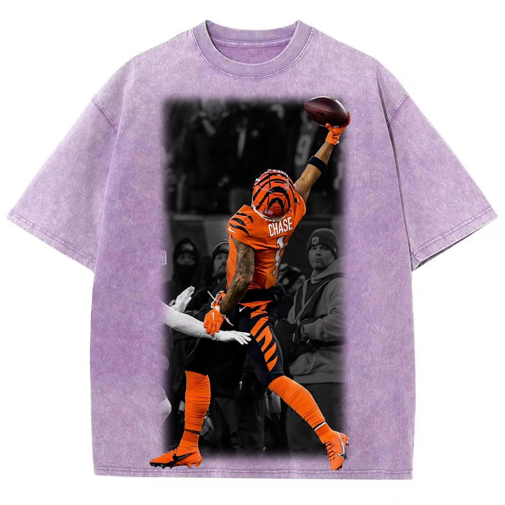 Ja'Marr Chase | Unisex Fit Washed T-Shirt