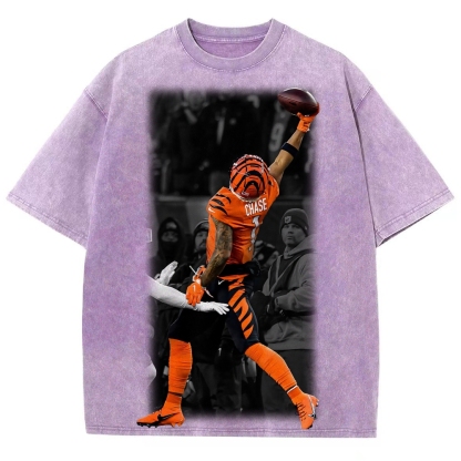 Ja'Marr Chase | Unisex Fit Washed T-Shirt