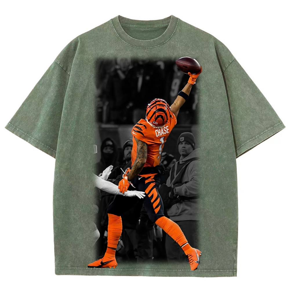 Ja'Marr Chase | Unisex Fit Washed T-Shirt