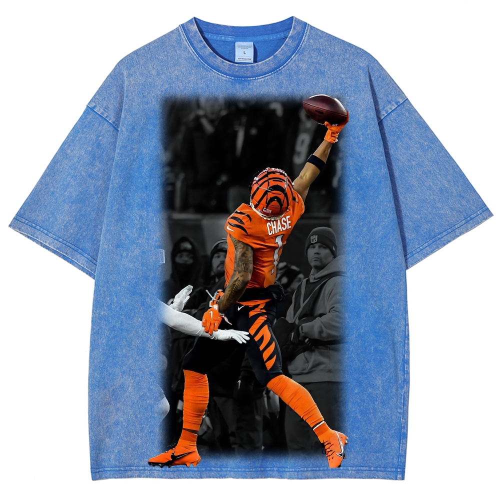 Ja'Marr Chase | Unisex Fit Washed T-Shirt