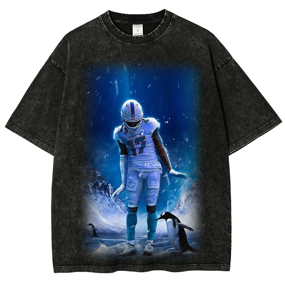 Jaylen Waddle | Unisex Fit Washed T-Shirt