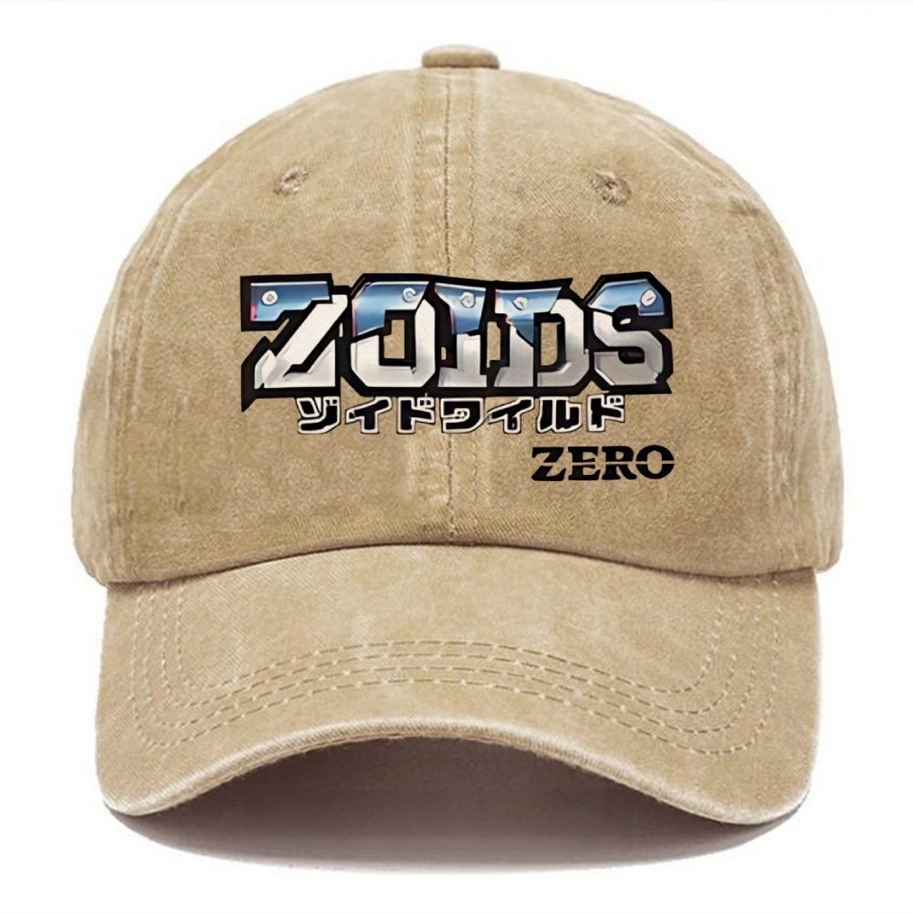 Unisex Vintage Casual Washed Cap | ZERO