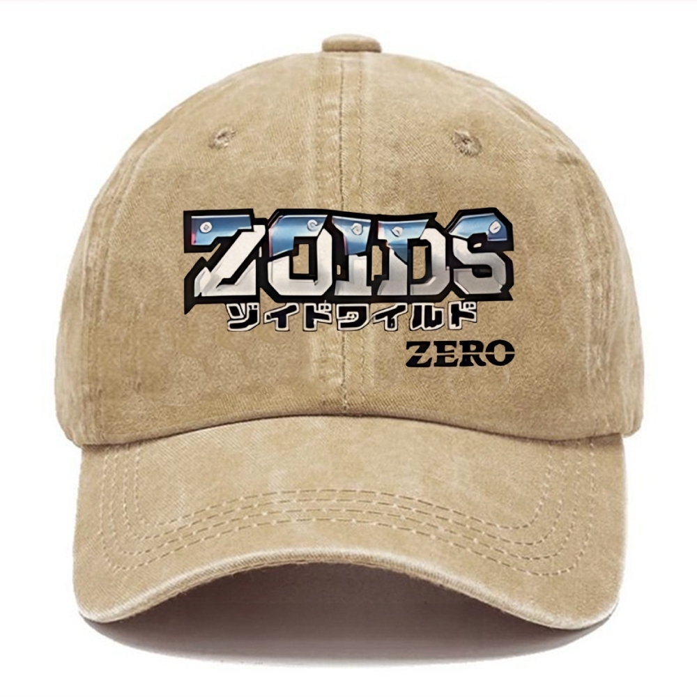 Unisex Vintage Casual Washed Cap | ZERO