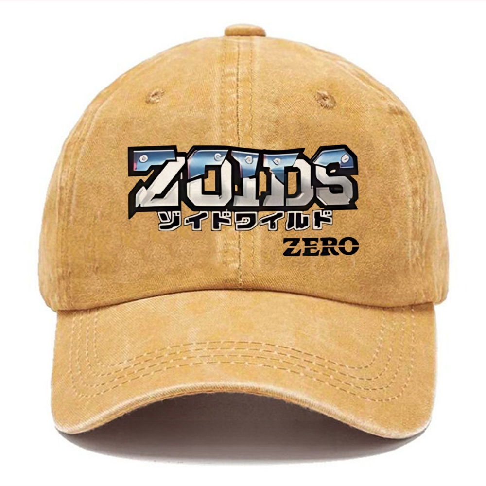 Unisex Vintage Casual Washed Cap | ZERO