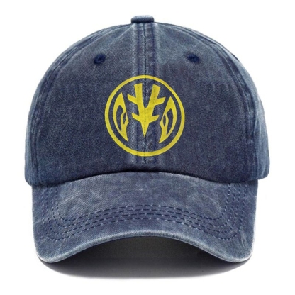Unisex Vintage Casual Washed Cap | Power Rangers