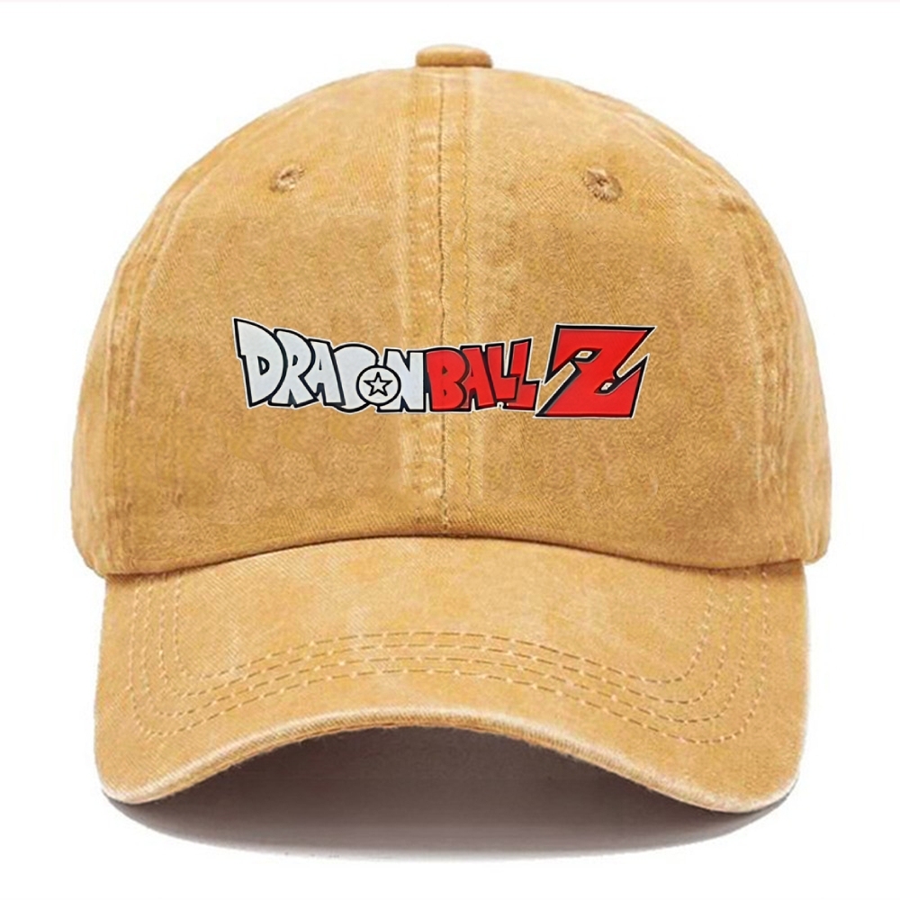 Unisex Vintage Casual Washed Cap | DRAGON BALL Z