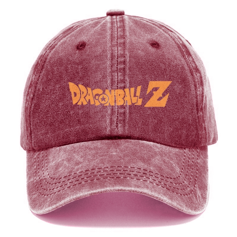 Unisex Vintage Casual Washed Cap | DRAGON BALL Z