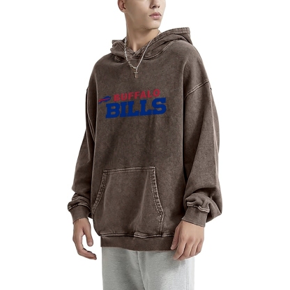 Josh Allen | Unisex Casual Printed Double-sided Washed Hoodie