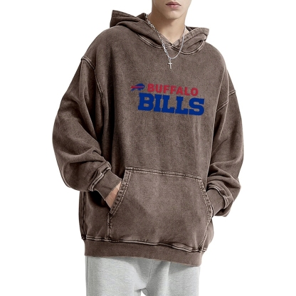 Josh Allen | Unisex Casual Printed Double-sided Washed Hoodie