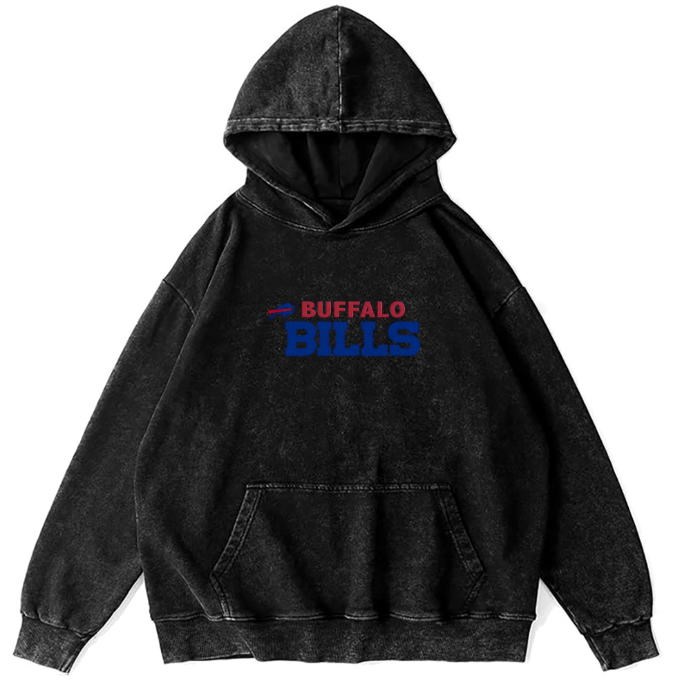 Josh Allen | Unisex Casual Printed Double-sided Washed Hoodie