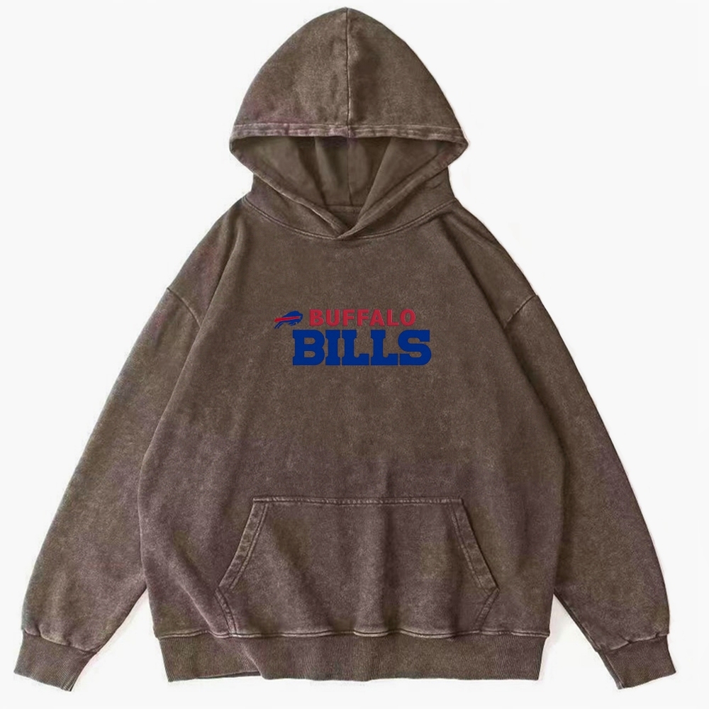 Josh Allen | Unisex Casual Printed Double-sided Washed Hoodie