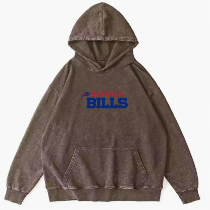 Josh Allen | Unisex Casual Printed Double-sided Washed Hoodie