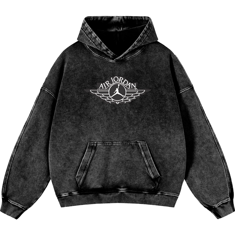 Michael Jordan | Unisex Casual Printed Double-sided Washed Hoodie