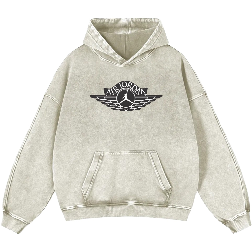 Michael Jordan | Unisex Casual Printed Double-sided Washed Hoodie