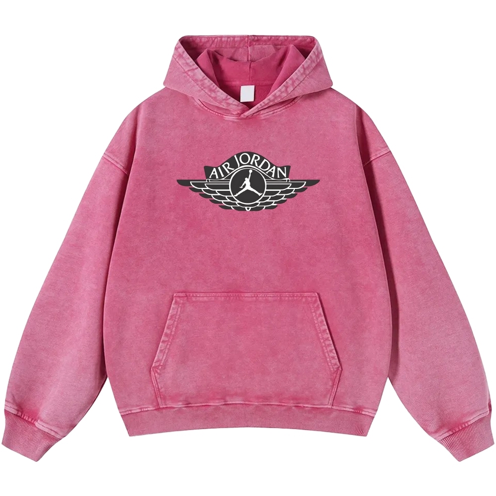 Michael Jordan | Unisex Casual Printed Double-sided Washed Hoodie