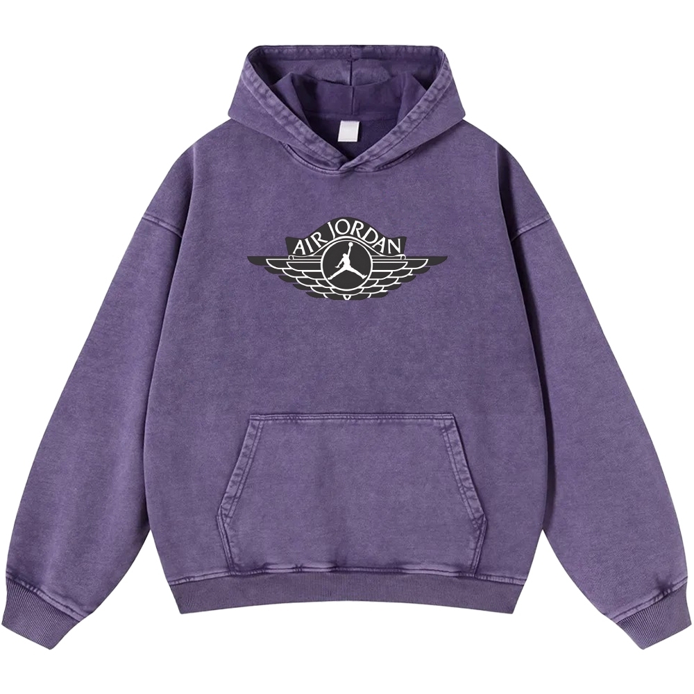 Michael Jordan | Unisex Casual Printed Double-sided Washed Hoodie