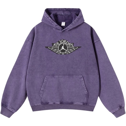 Michael Jordan | Unisex Casual Printed Double-sided Washed Hoodie