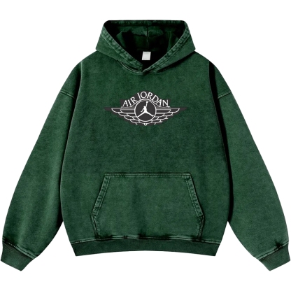 Michael Jordan | Unisex Casual Printed Double-sided Washed Hoodie