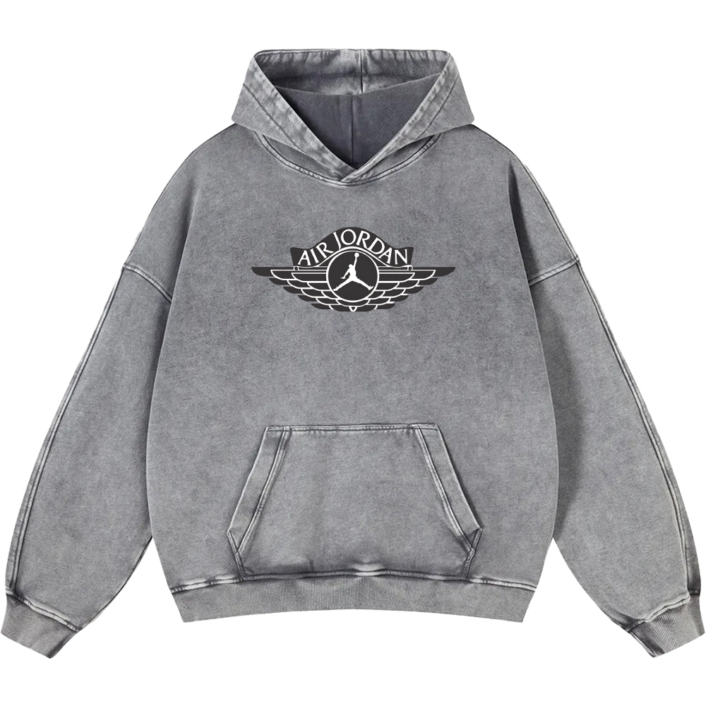 Michael Jordan | Unisex Casual Printed Double-sided Washed Hoodie
