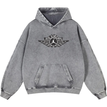 Michael Jordan | Unisex Casual Printed Double-sided Washed Hoodie