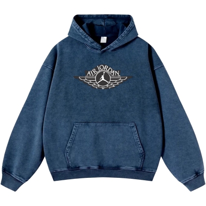 Michael Jordan | Unisex Casual Printed Double-sided Washed Hoodie