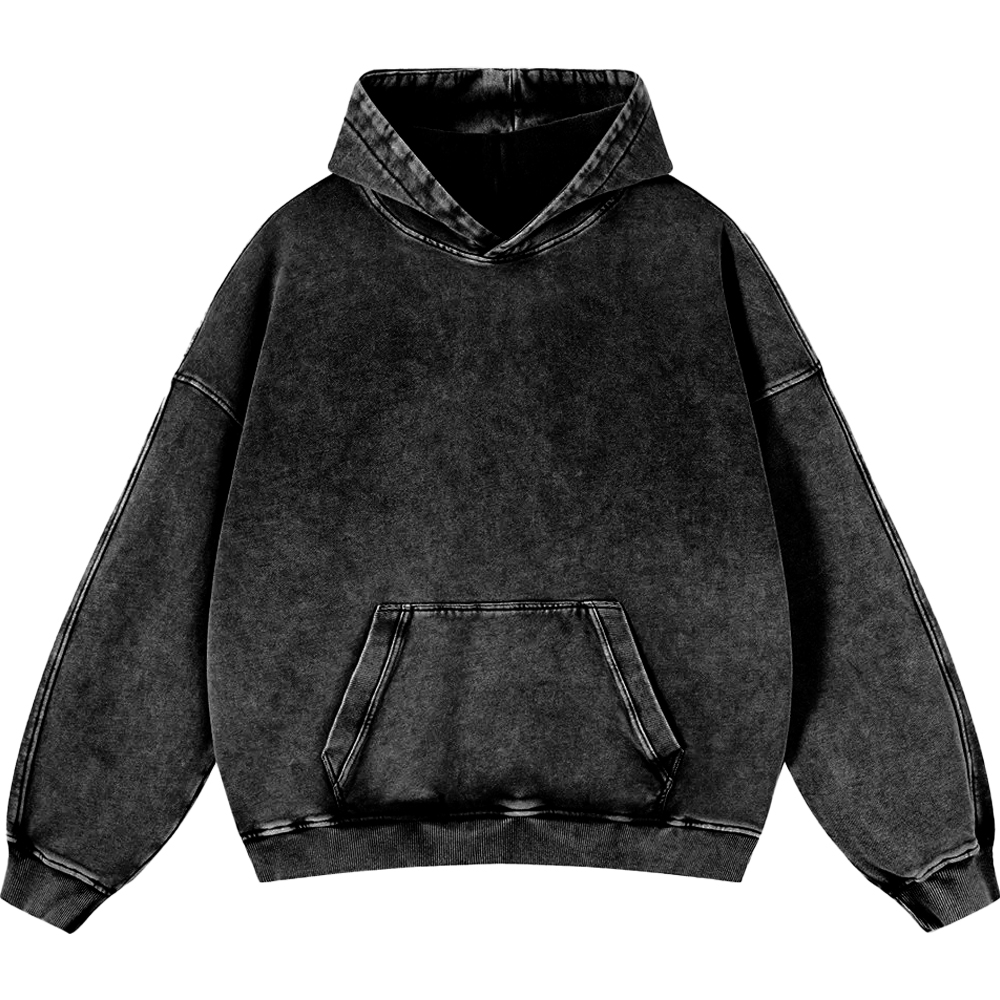 Unisex Casual Printed Double-sided Washed Hoodie Stephen Curry