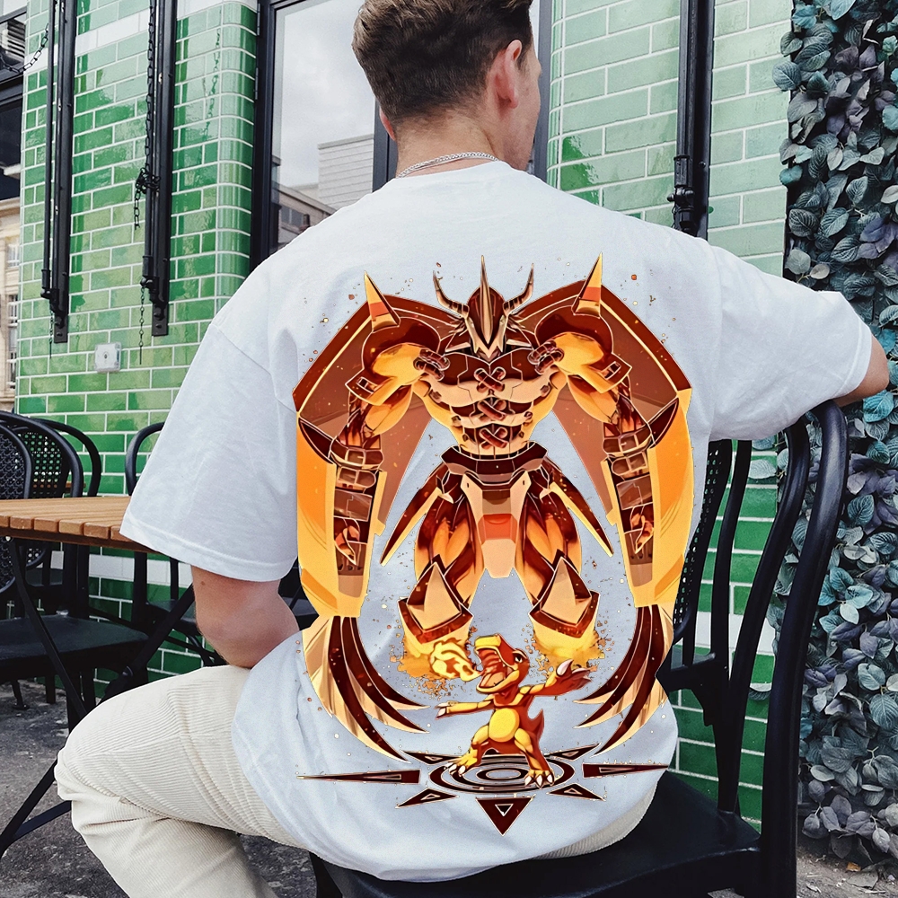 Unisex Cotton Graphic Tee | WarGreymon