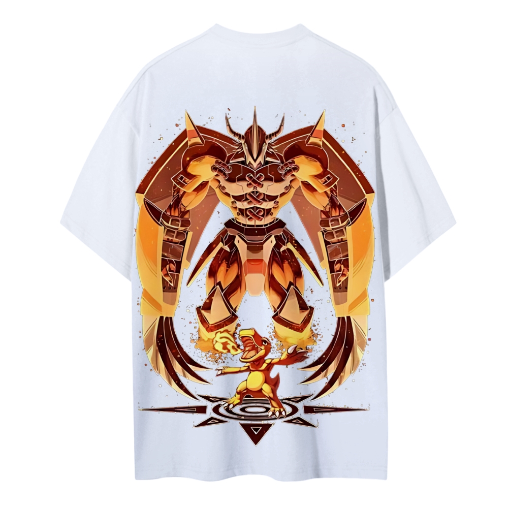 Unisex Cotton Graphic Tee | WarGreymon