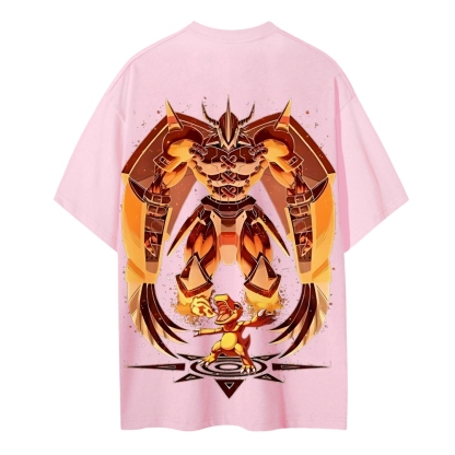 Unisex Cotton Graphic Tee | WarGreymon