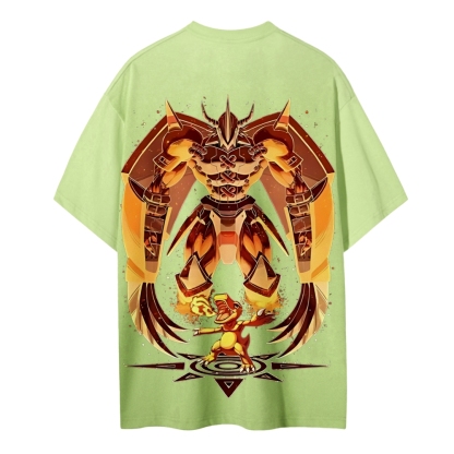 Unisex Cotton Graphic Tee | WarGreymon