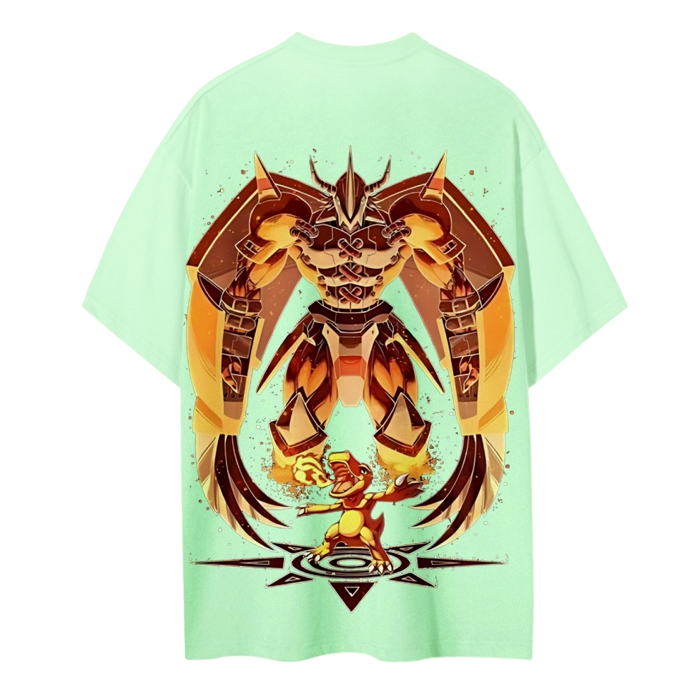 Unisex Cotton Graphic Tee | WarGreymon