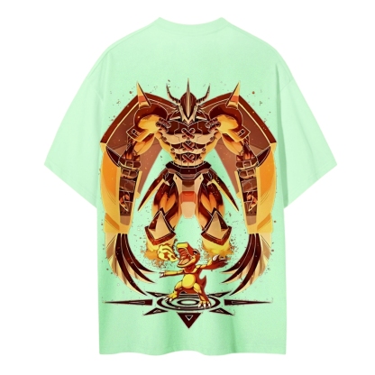 Unisex Cotton Graphic Tee | WarGreymon